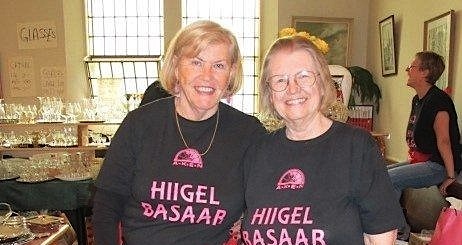 Business was brisk in the kitchenware department as AKEN Basaar Veterans Tiina Timusk and Reet Petersoo applied their considerable experience and skills to selling pots and pans. Photo: Maaja Matsoo.