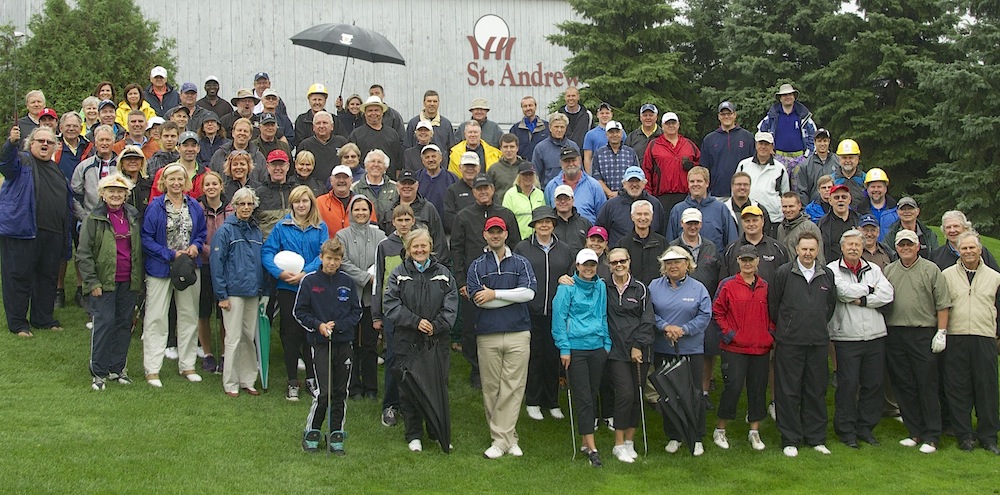 16th Annual EGO golf tournament grupipilt. Foto: Peeter Põldre