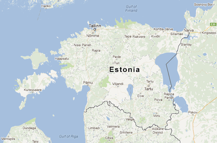 Eesti - map.google.com