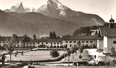 Refugee camp Insula at Berchtesgaden, Germany. Photo: Arved Plaks' archive.