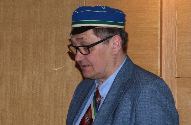 Vil! Mart Pikkov, korp! Frat. Estica, pidas kõne EKLi teemal. Foto: Andrs Raudsepp