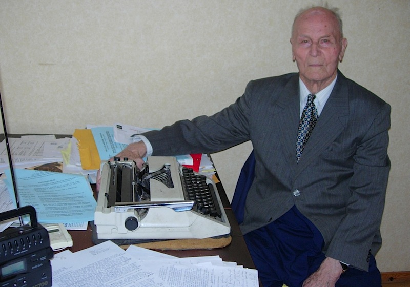 Teacher Johannes Aarik. Photo: Arved Plaks’ archive.