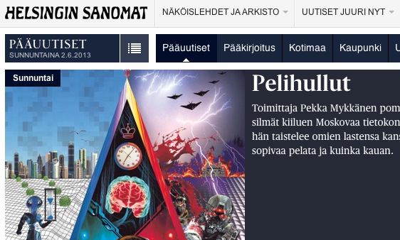 Screenshot by www.hs.fi