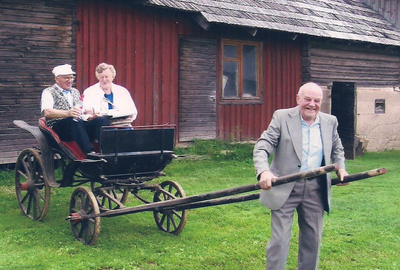 Lähenevat juubelit trotsiv Salme. Foto: Eerik Purje