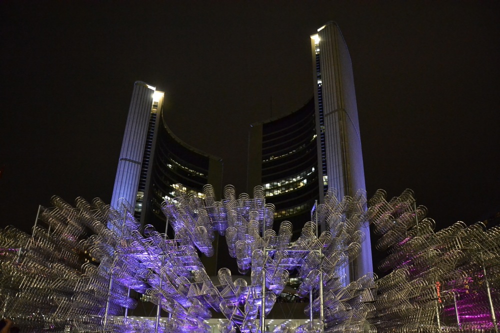 Ai Weiwei's "Forever Bicycles" - foto: Taavi Tamtik