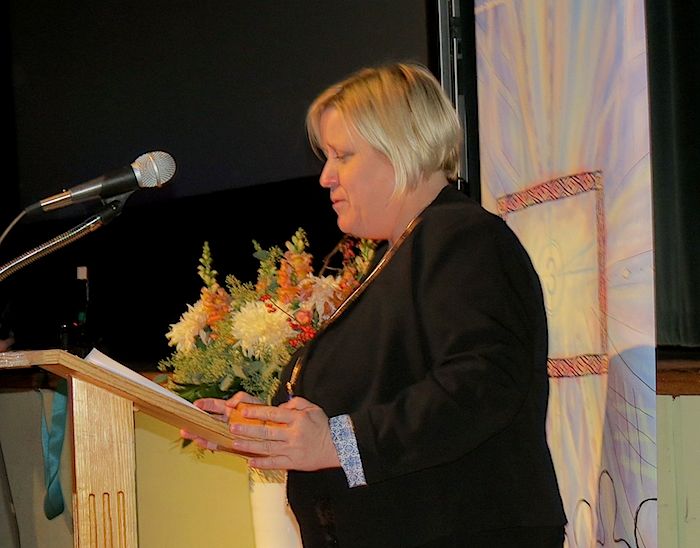 Kristi Sau Doughty, chair of Estdocs - photo by Adu Raudkivi