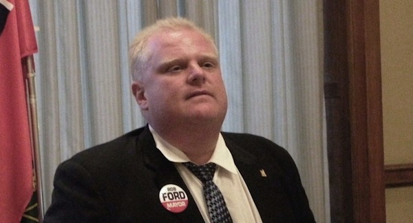 Toronto linnapea Rob Ford. Foto: Janus Raudkivi