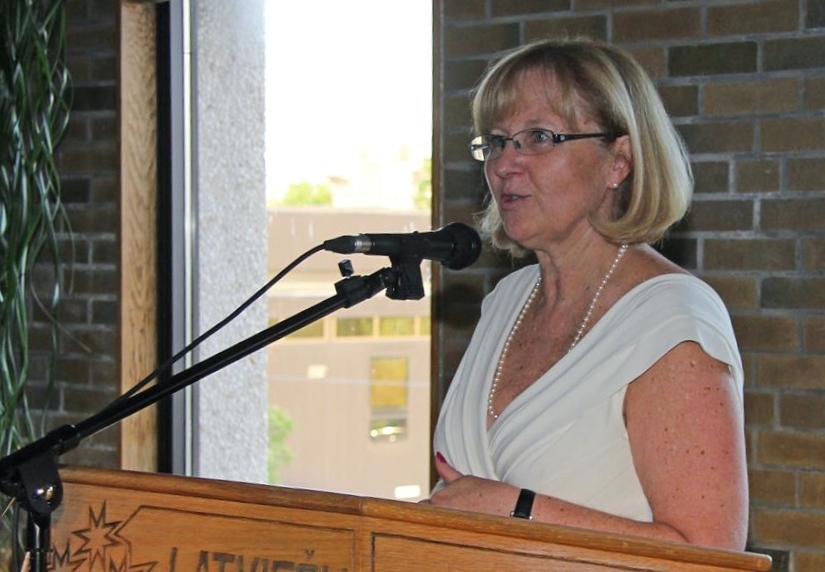 Suure töö juubelipäevade kordaminekuks tegi Marika Wilbiks. Foto: S. Lillian Lennox