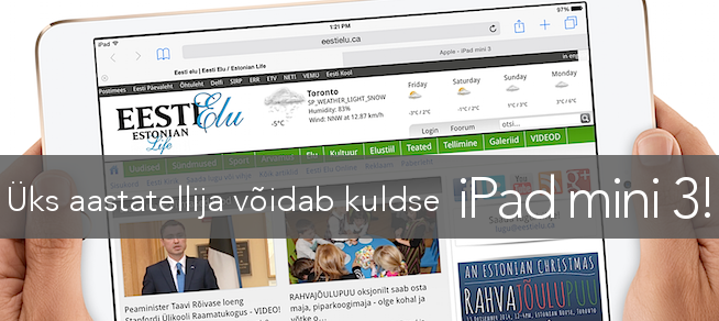 Eesti Elu iPad mini 3 est