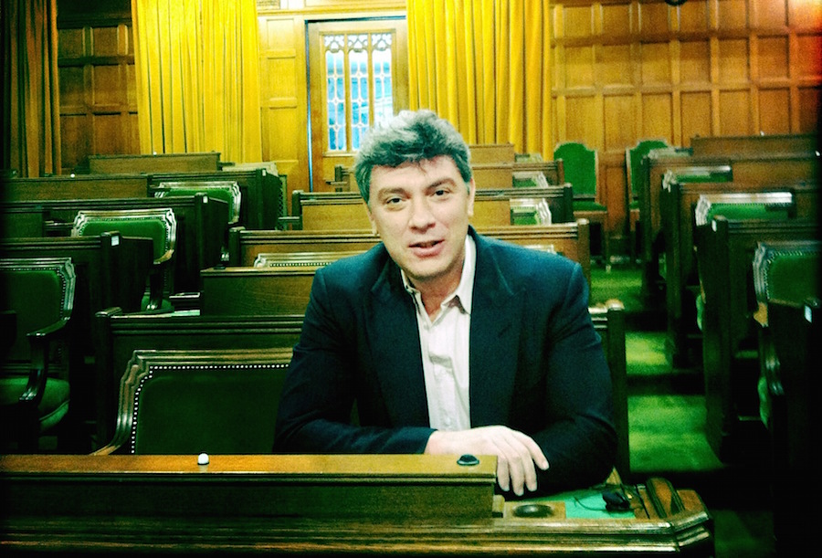 Boriss Nemtsov Kanada alamkojas (House of Commons) - foto: Marcus Kolga (2012)