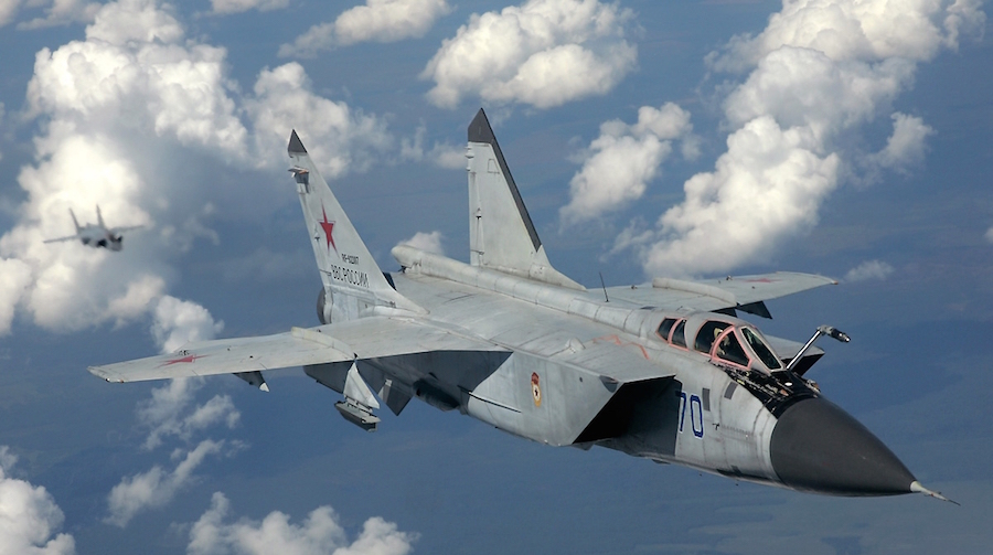 Vene hävituslennuk MiG-31 - www.wikipedia.org