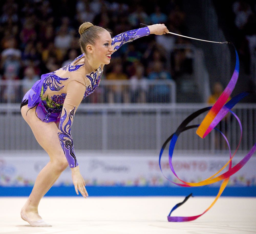 PHOTOS - Pan Am Gymnastics - Clubs and Ribbon - Eesti Elu