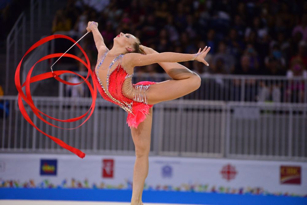 PHOTOS - Pan Am Gymnastics - Clubs and Ribbon - Eesti Elu