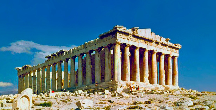 The Parthenon in Athens - www.wikipedia.org
