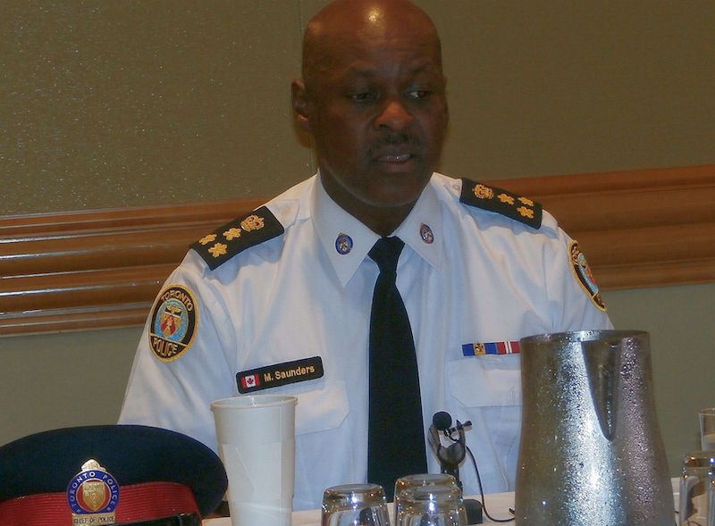 Mark Saunders Toronto Police Chief. Photo by Adu Raudkivi