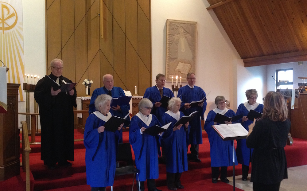 Vana-Andrese koor Agricola kirikus 22. novembril 2015