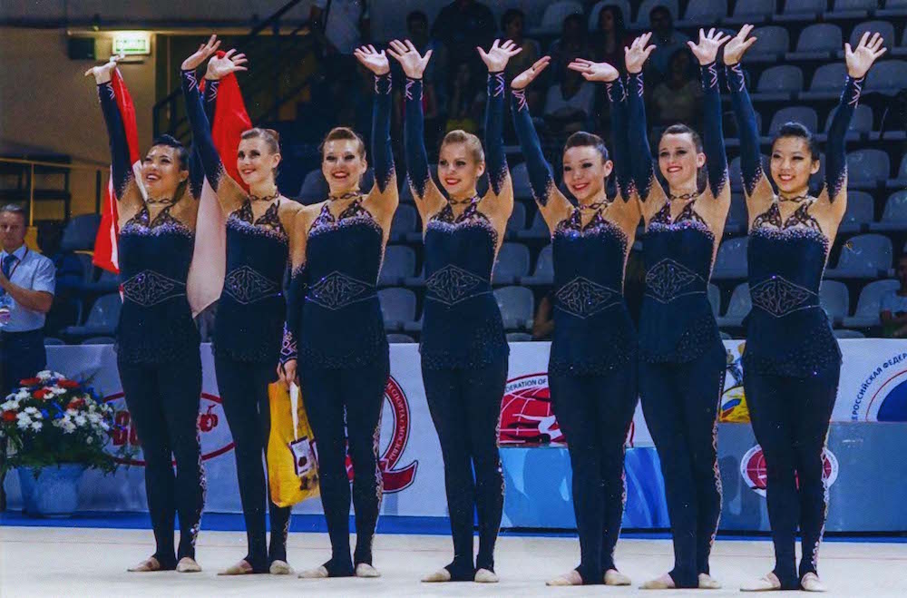 Kalevi noored kuldmedalistid, 2014.a. AGG Four Continents Championships. Foto: Evelyn Koopi arhiivist