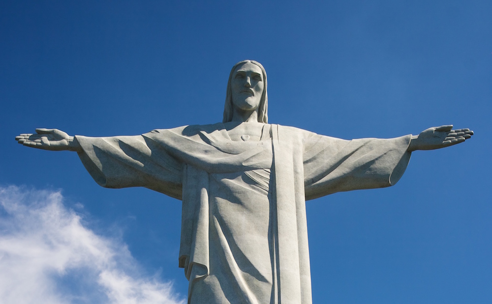 More details The statue of Cristo Redentor atop Corcovado - Rio de Janeiro, Brazil - photo by Nico Kaiser