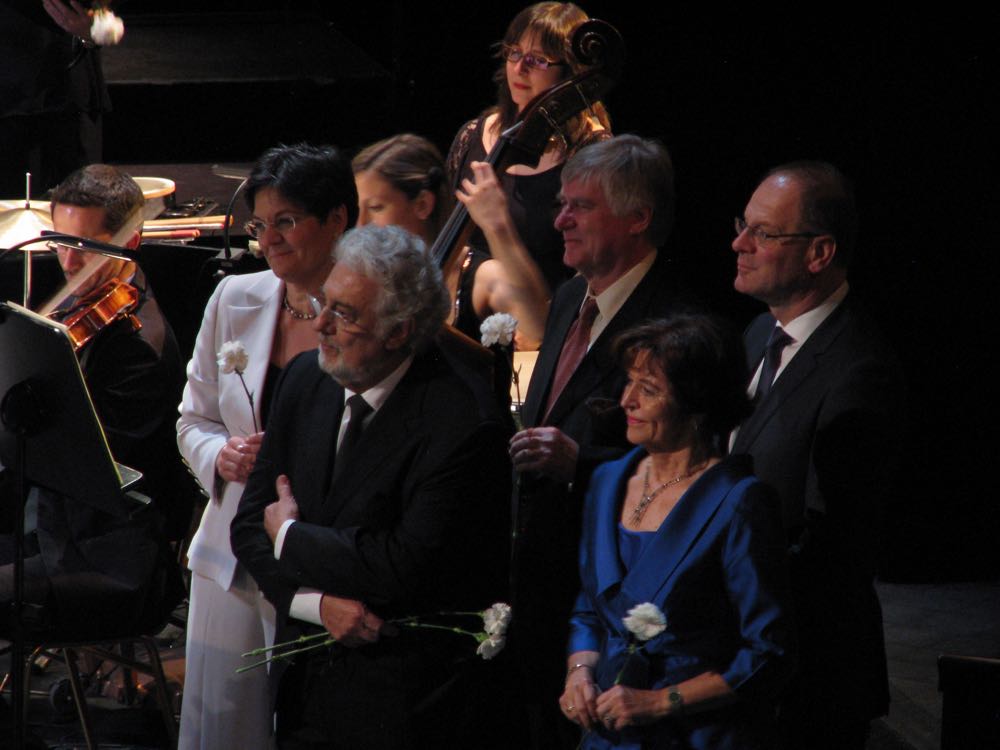 Europa Nostra president Placido Domingo auhindade üleandmise tseremoonial Madriidis 24. mail 2016. Foto: Peep Pillak