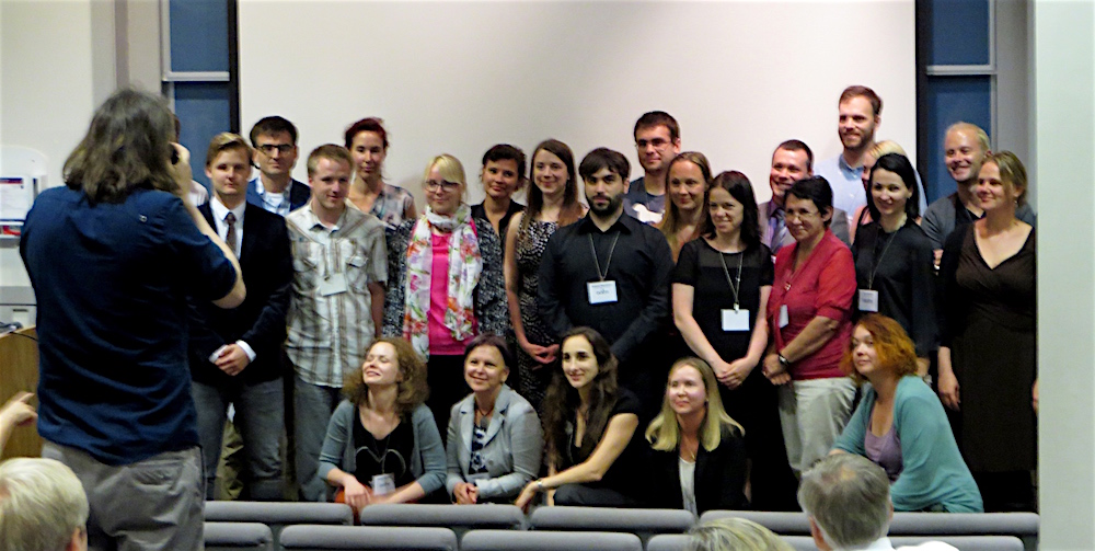 Noorteadlased, AABSi reisistipendiumide saajad. Foto: Piret Noorhani (2016)