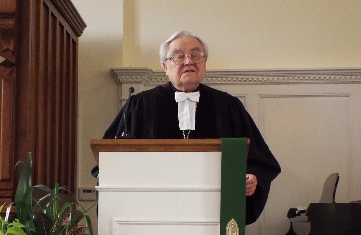 Eesti Evangeeliumi Luteri Usu Kiriku Connecticuti koguduse õpetaja Uudo Tari - foto: Airi Vaga (2016)