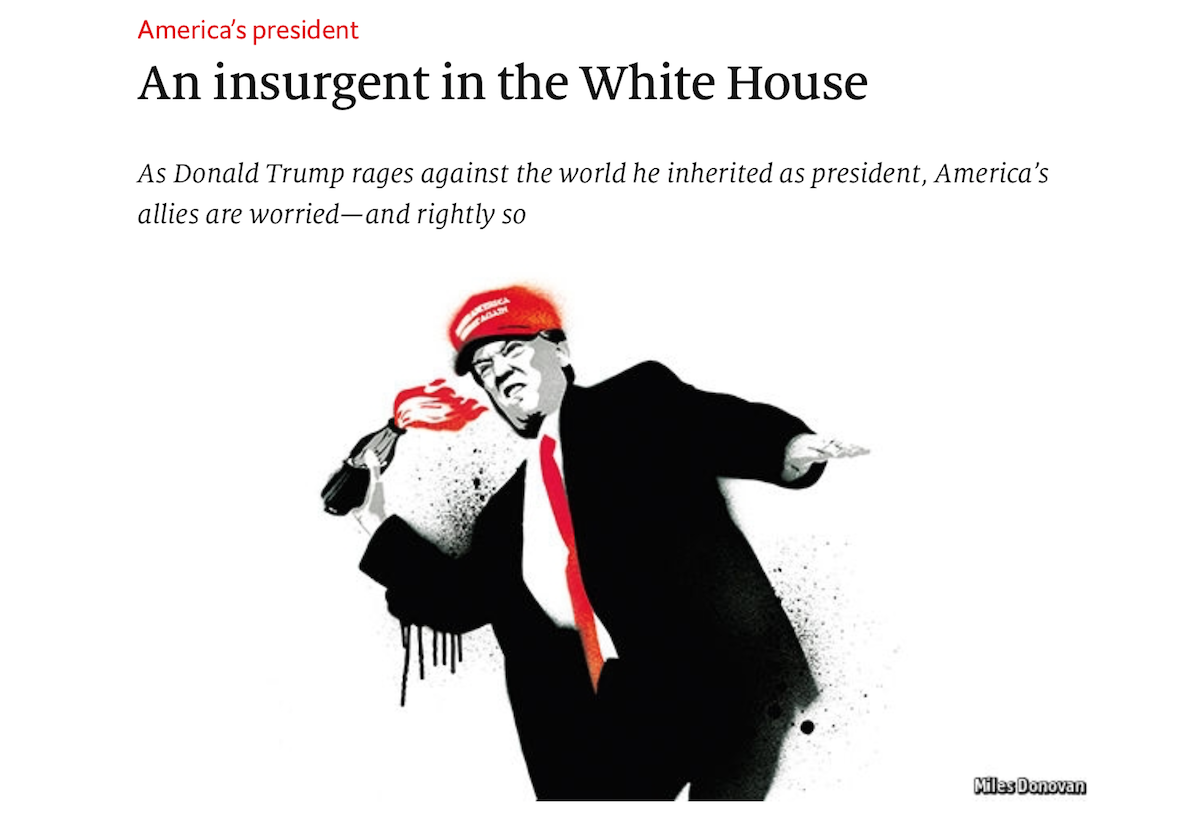 An insurgent in the White House - www.economist.com