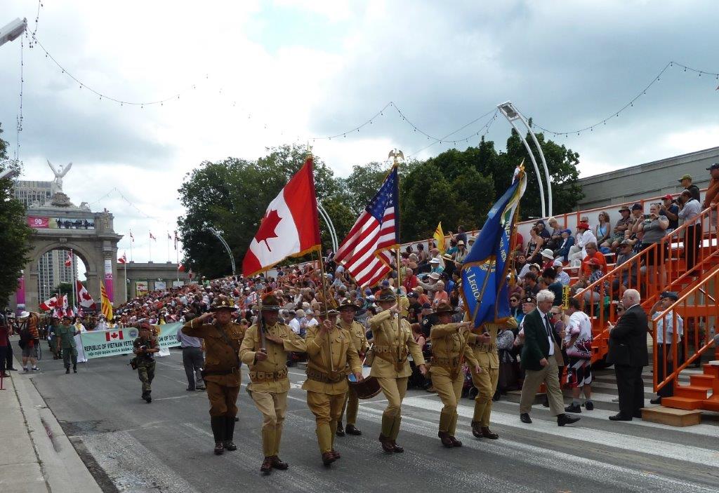 Hetk laupäeval toimunud Warriors’ Day Parade’ilt. Foto: Ülo Isberg