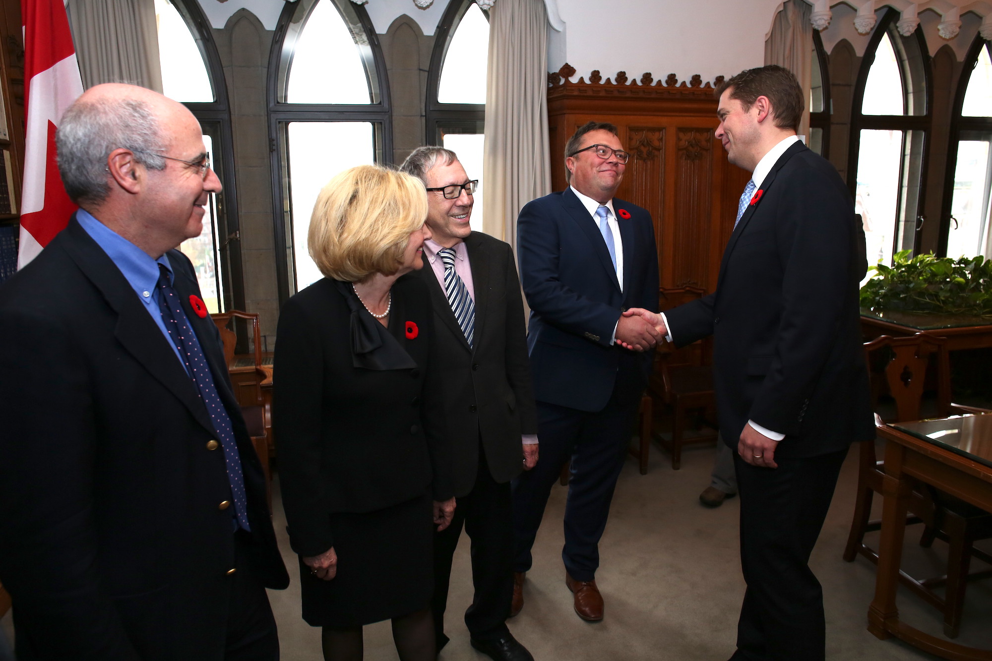 Bill Browder, Sen. Raynell Andreychuk, Irwin Cotler, Marcus Kolga, Andrew Scheer