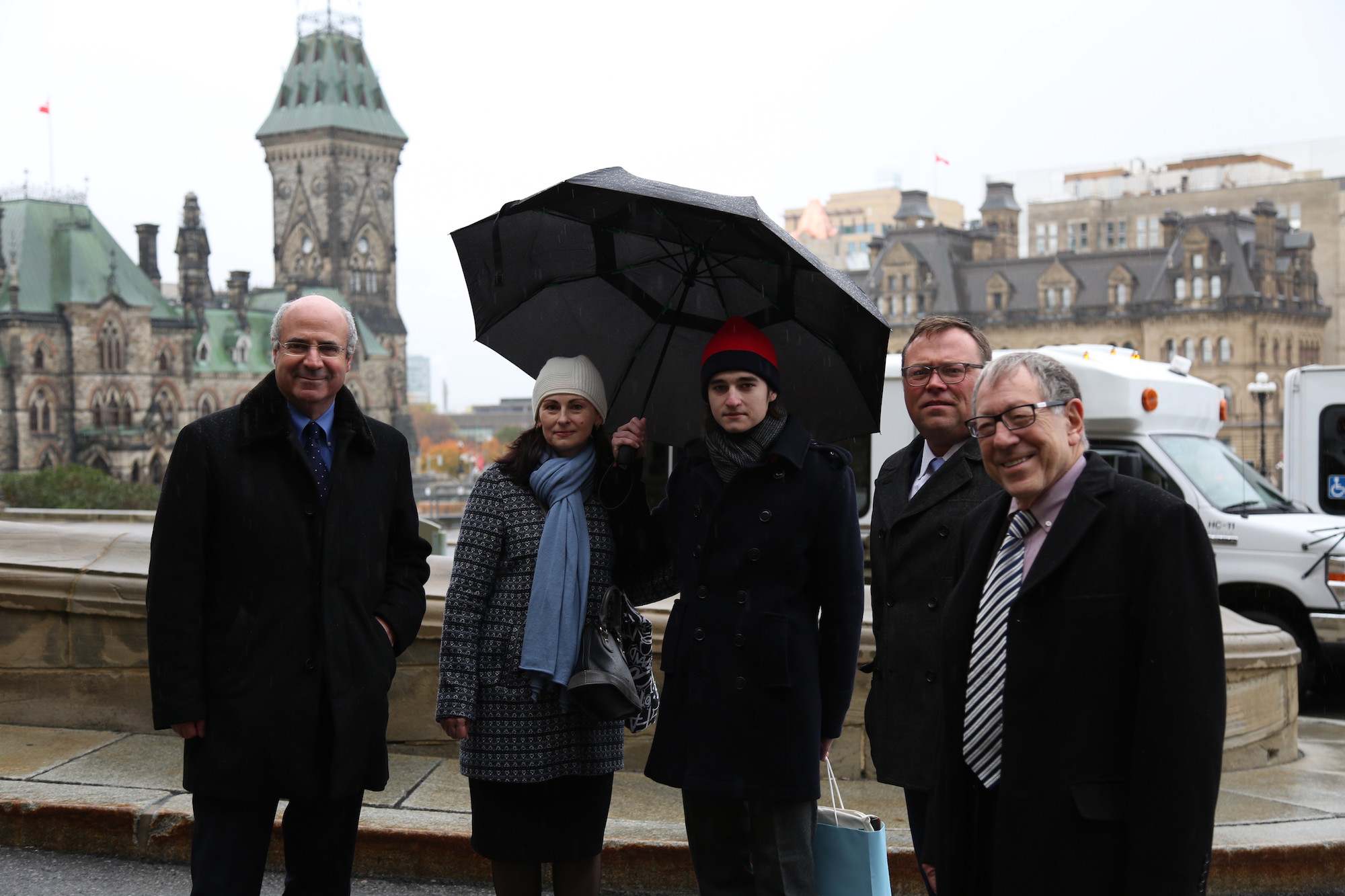 Bill Browder, Natalia Magnitsky, Nikita Magnitsky, Marcus Kolga, Irwin Cotler