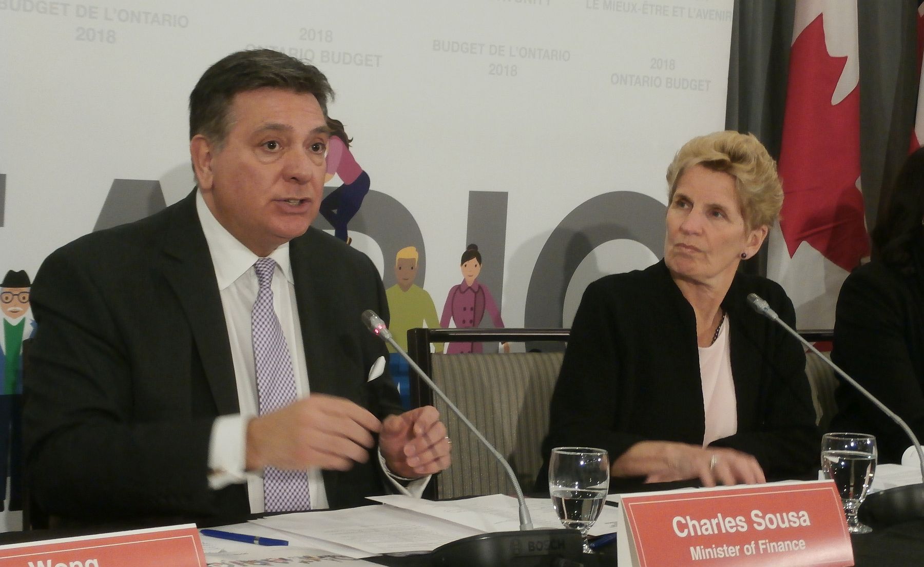 Charles D’Sousa, Kathleen Wynne. Photo: Adu Raudkivi (2018)