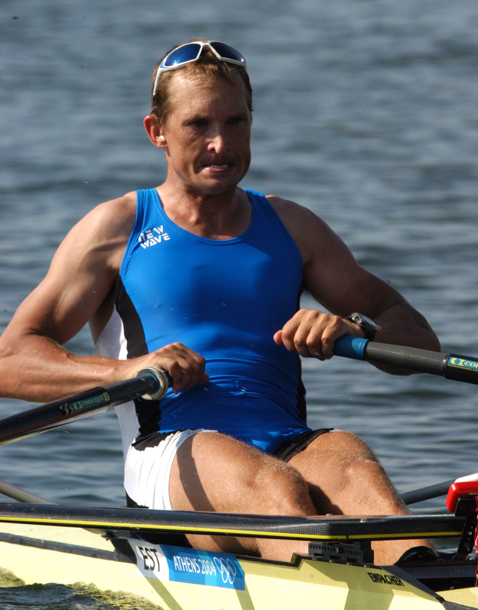 2004.a Ateena olümpial. Teel hõbemedali poole. Foto erakogust