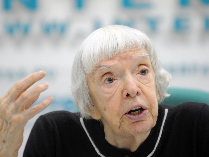 Even legendary human rights activist Lyudmila Alexeyeva has been labelled a fascist by Kremlin propagandists. NATALIA KOLESNIKOVA / AFP/GETTY IMAGES