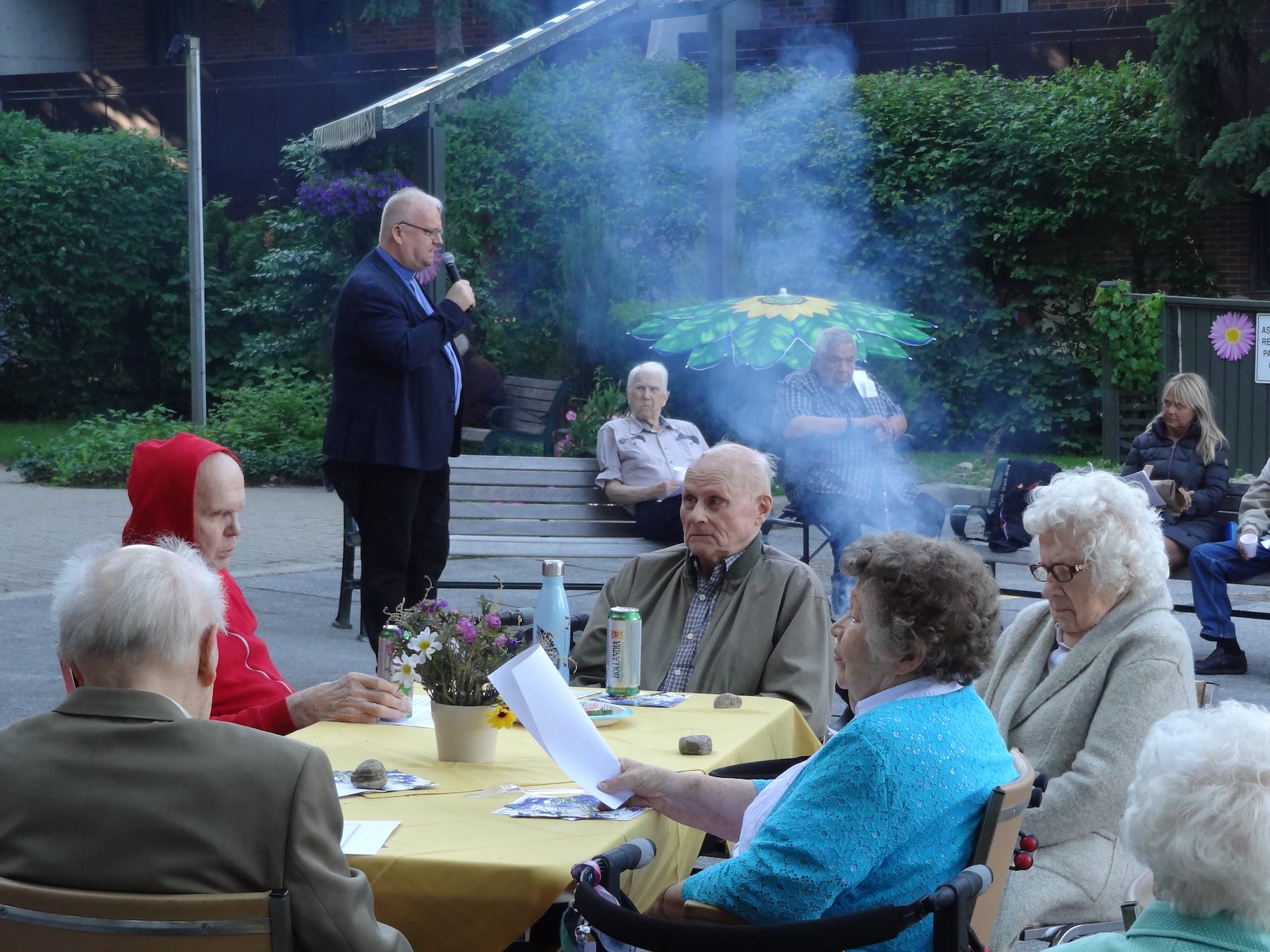 Ehatare perele kõneleb Toronto Vana-Andrese koguduse õpetaja Kalle Kadakas. Foto: Kiilaspea (2019)