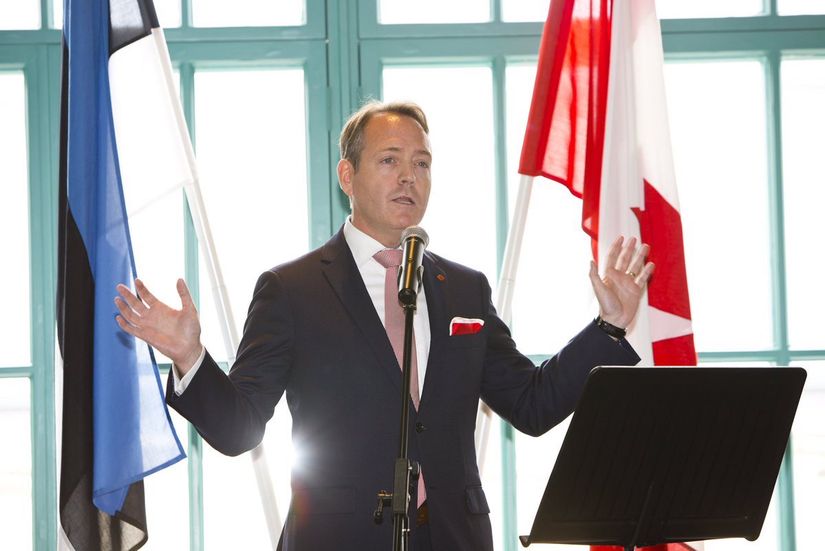 Kevin Rex, Ambassador of Canada to Estonia, Latvia and Lithuania (2019)