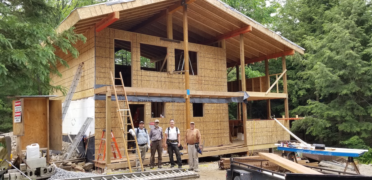 Construction crew: Alrek Meipoom, Pearu Tamm, Allan Marley, Peeter Jeeger (not on the photo: Andres Jeeger) (2019)