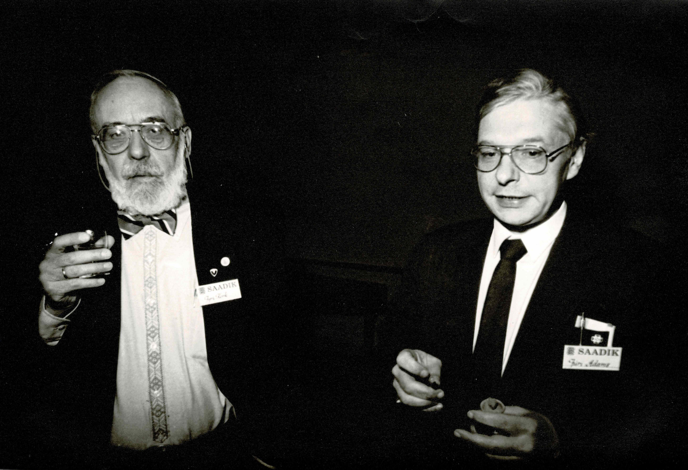 The late Jyri Kork, former NASA mathematician and advisor to the Estonian General Staff; Jüri Adams, former MP, also recognized as the main "author" of the current Estonian constitution.