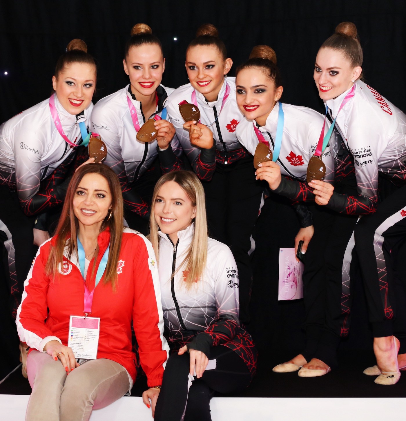 Team Canada välja teenitud pronksmedalitega. Foto: Riinu Liis Lajal (2020)