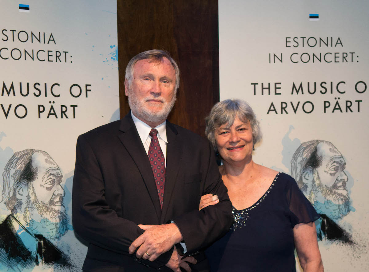 Priit and Rima Vesilind in 2014 - Photo: Estonian Embassy in Washington