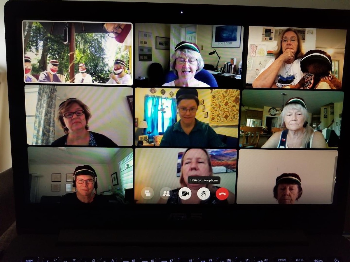 On-line koosolekul osalejad (2020)