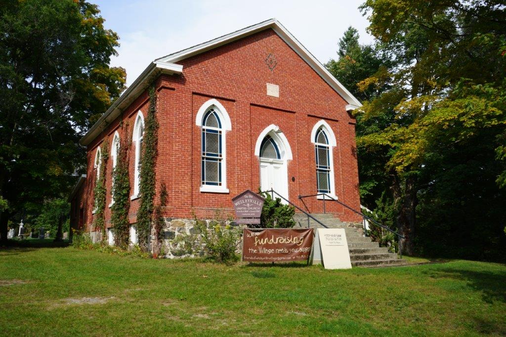 Wesleyville United Church, ehitatud 1860. aastal. Foto: Kati Kiilaspea (2020)