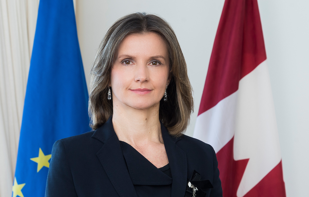 Euroopa Liidu alalise diplomaatilise delegatsiooni Kanadas suursaadik on alates selle aasta märtsikuu lõpupäevist dr Melita Gabrič. Foto: Euroopa Liidu delegatioon Kanadas