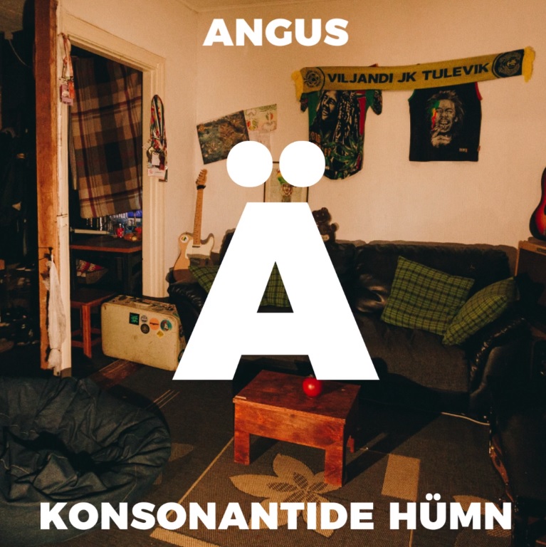 Still from Angus' "Konsonantide Hümn" lyric video.