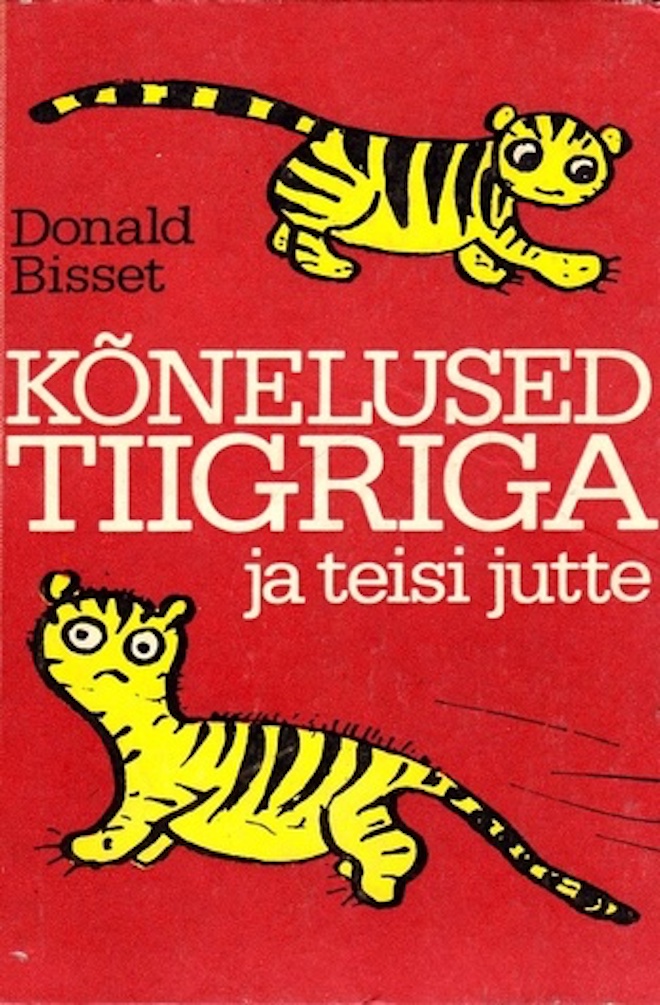 Lasteraamat, mis on kohati Eesti algklasside kohustuslik kirjandus, sobib ka vanematele. Briti näitleja Donald Bisset’i 1967. a. „Talks with a Tiger“ ilmus eesti keeles 1979. a. ja on paljude lemmik raamat. Luuletaja Hanneleele Kaldmaa on kirjeldanud raamatut nii: „Ma ei tea, kui palju mu lapsepõlvetarkusi siit pärineb. Palju.“ Foto: vaimuvara.ee 