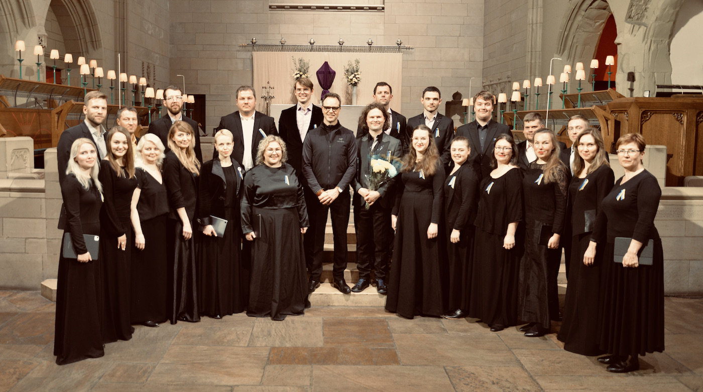 Collegium Musicale kontserdil Ukraina toetuseks