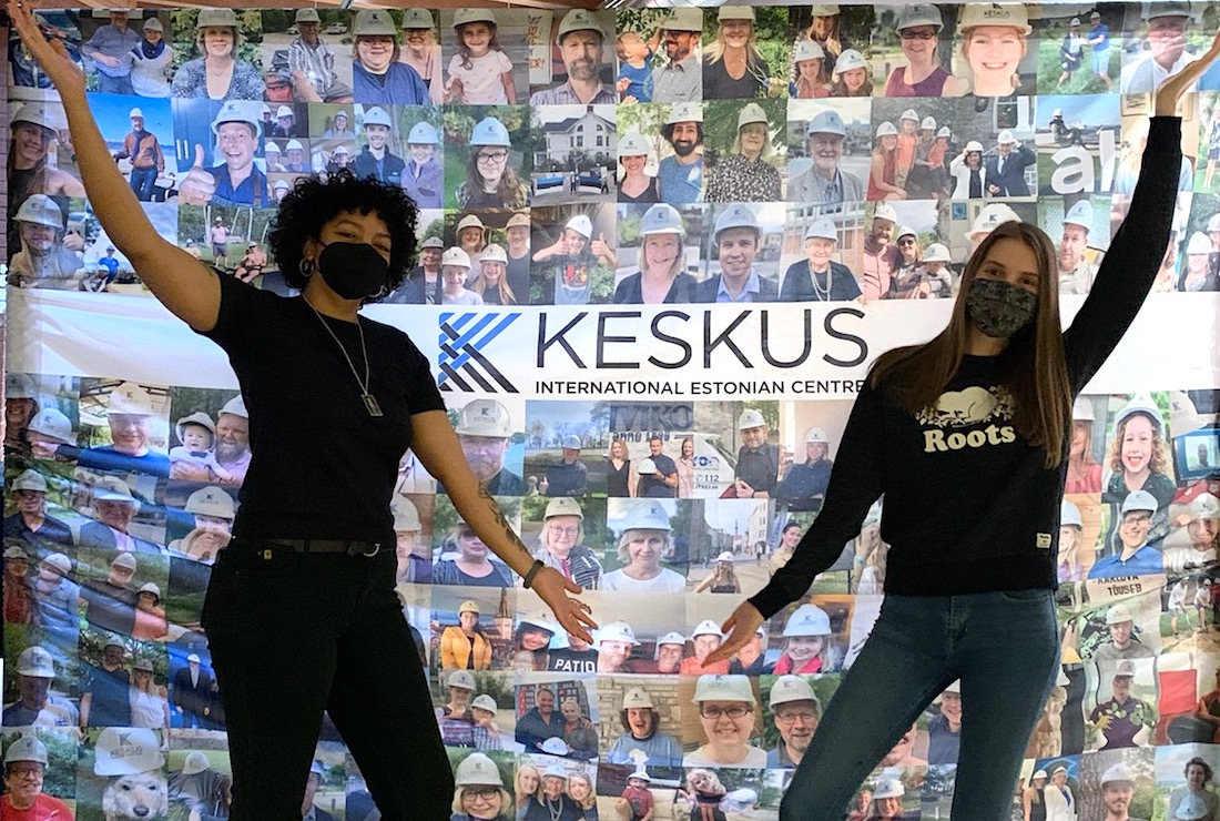 Liivi Sermat Cooke & Genevieve Perron of NET: Noored Eestlased Torontos