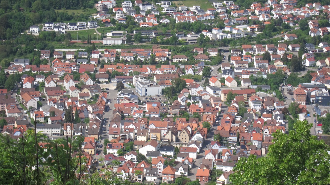 Geislingen view from above - photo by Enn Raudsepp