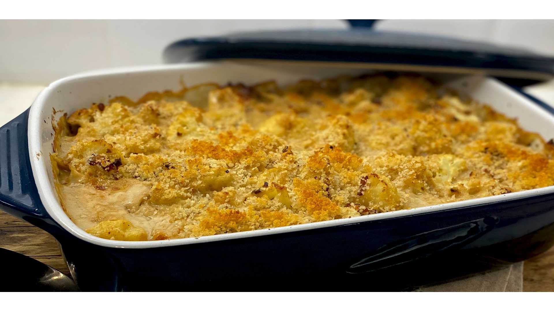 Gryuere Onion Cauliflower Gratin