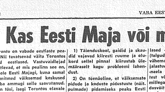 Vaba Eestlane 20 November 1957