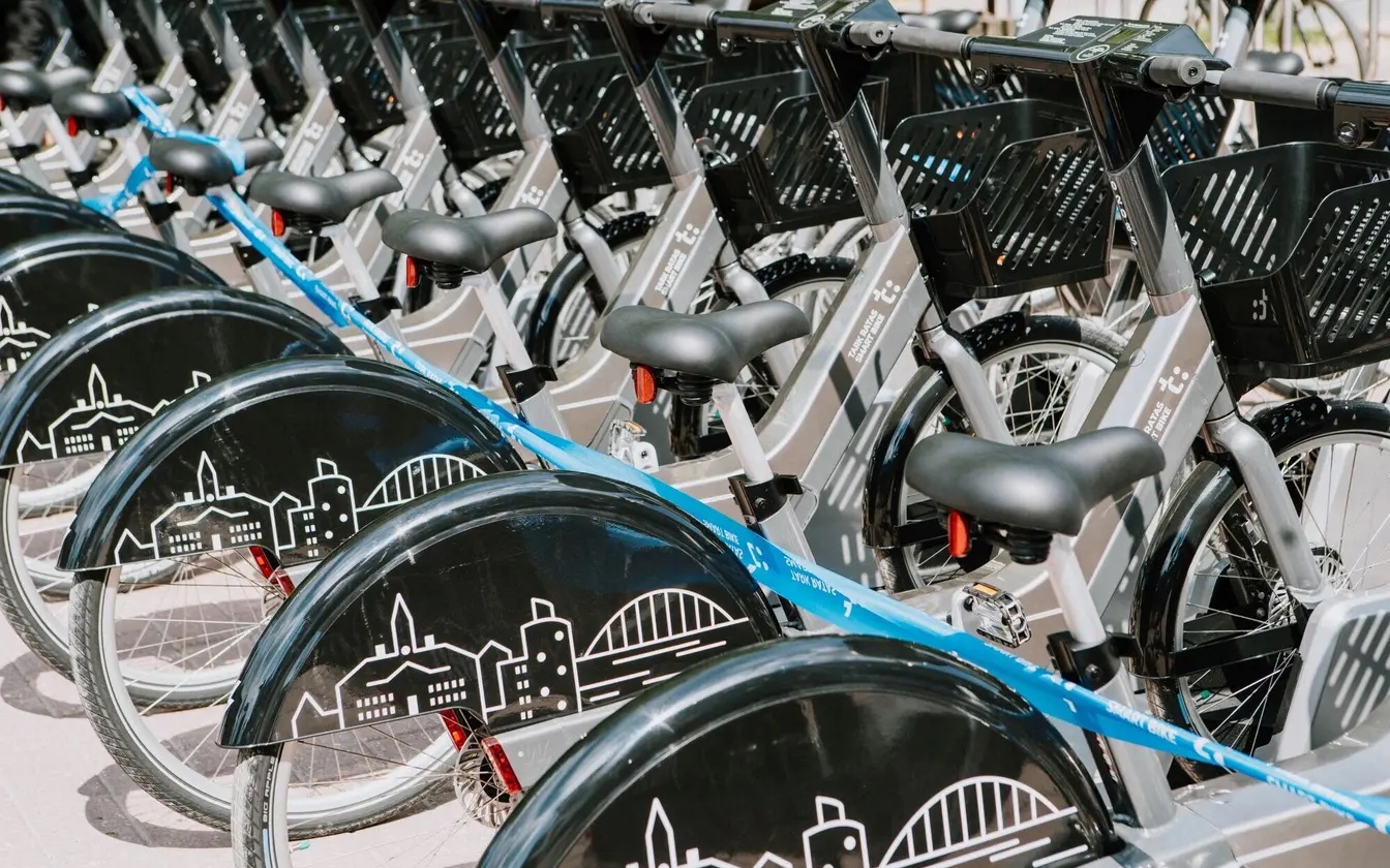 The bike share program in Tartu. Photo: err.com