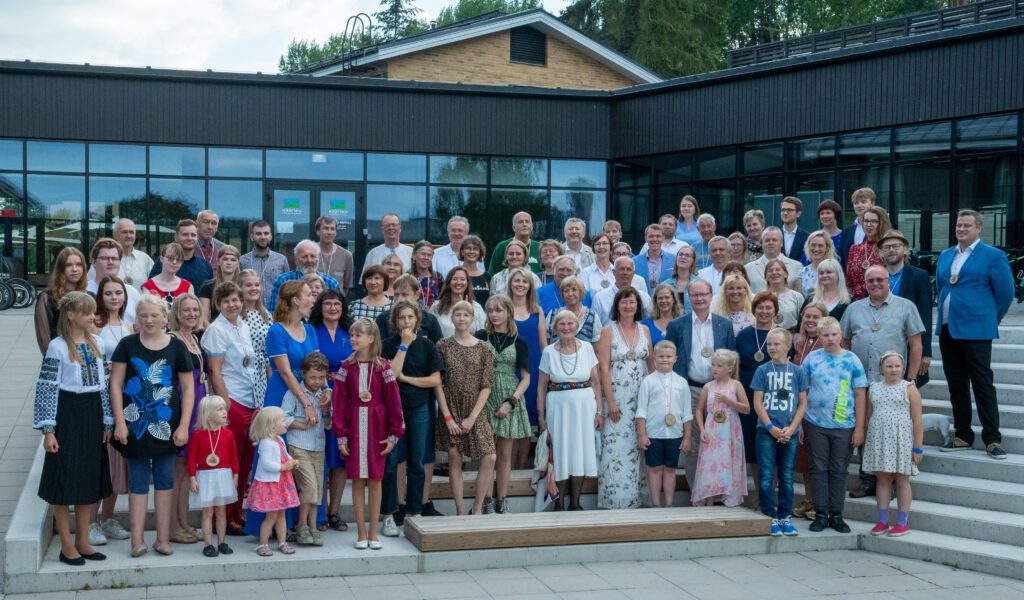 The participants of the 2022 Kääriku Metsaülikool. Photo by Kaspar Roost.